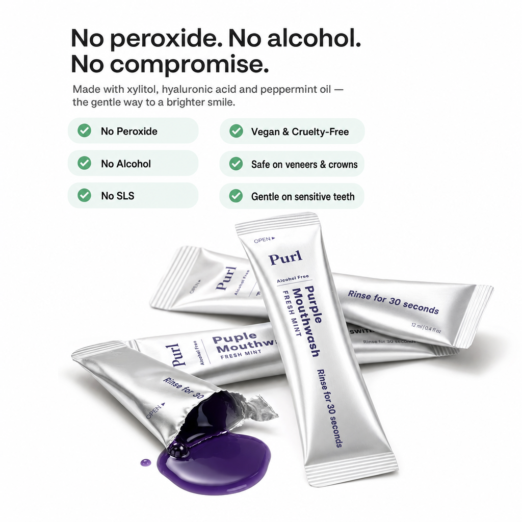 Purl™ mouthwash sachets
